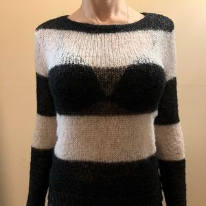 Stripped black/white sweater